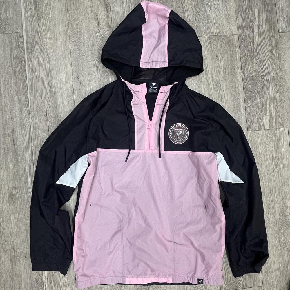 Miami International FC Fanatics Windbreaker Jacket Medium womens